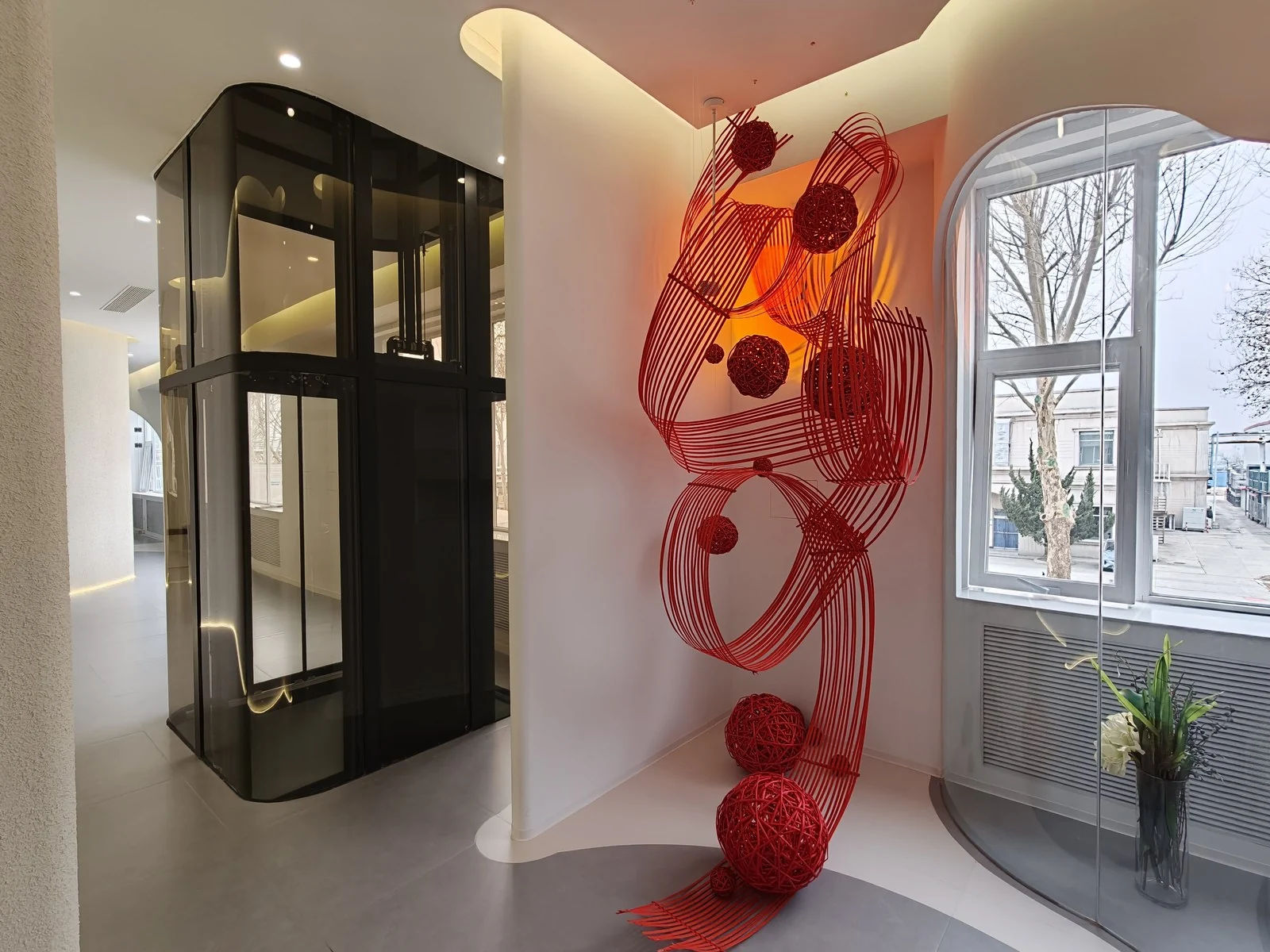 JAFITA showroom and elevator installation